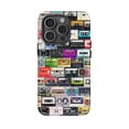thumbnail image 1 of Retro Music Cassette Vintage Phone Case, Personalized Artistic Gift Design, iPhone 17 to 11 Pro Max, 1 of 2
