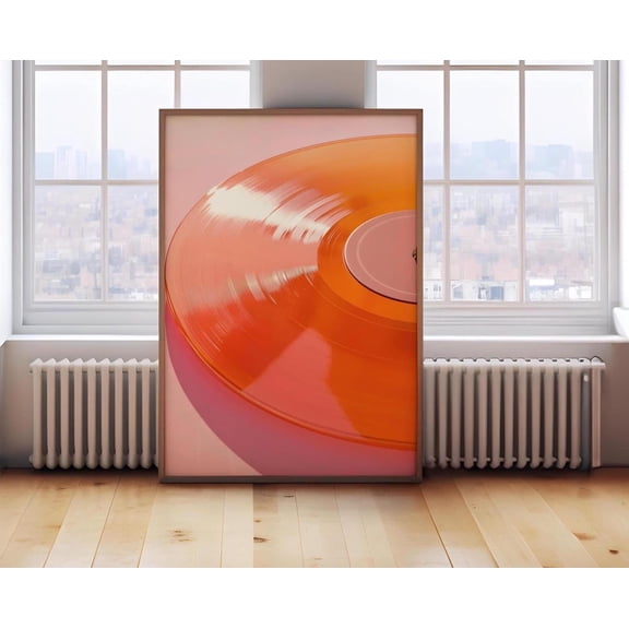 Retro Music Poster, Vintage Vinyl Wall Art, Trendy Preppy Posters, Groovy Poster, Vinyl Lover Gift, Poster, Diy Art1052, Unframed Poster Size 24x36