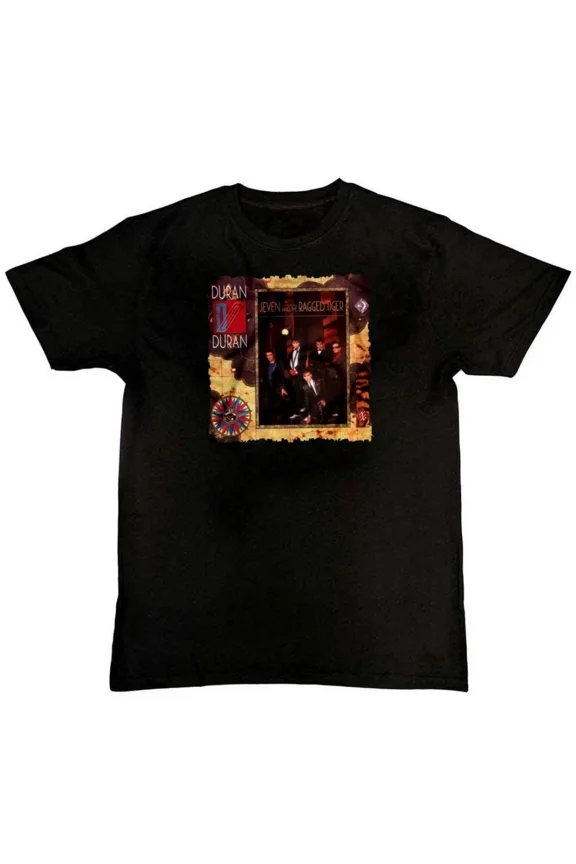 Retro Music Seven and the Ragged Tiger Duran Graphic T-Shirt S M L XL 2 3 4 XL