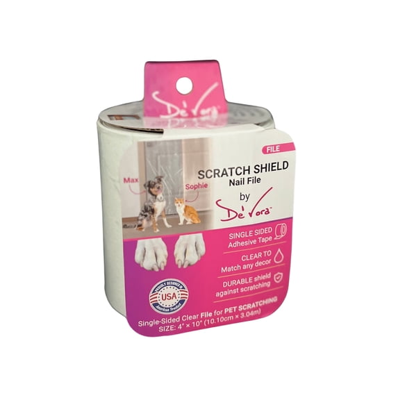 De' Vora Transparent Scratch Shield Nail File Tape - 10', File