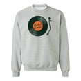 thumbnail image 1 of Retro Music Vinyl Design Sweatshirt Men -Image by Shutterstock, Male XX-Large, 1 of 4