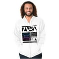 thumbnail image 1 of Retro NASA Deep Space Exploration Unisex Plus Size Zip Hoodie Brisco Brands 4X, 1 of 5