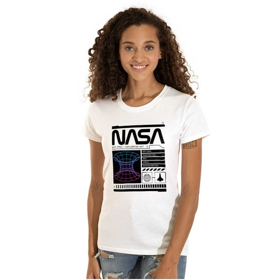 Retro NASA Deep Space Exploration Women's Plus Size Shirt Brisco Brands 3X