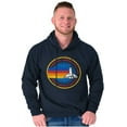 thumbnail image 1 of Retro NASA Space Shuttle Rainbow Hoodie Sweatshirt Women Men Brisco Brands S, 1 of 6