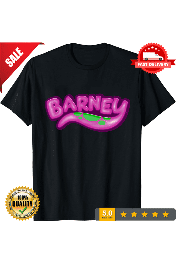 Retro NEW SHIRT BARNEY LOGO T-SHIRT UNISEX FUNNY AMERICAN USA SIZE S-5XL, LIMITED EDITION-TH73966