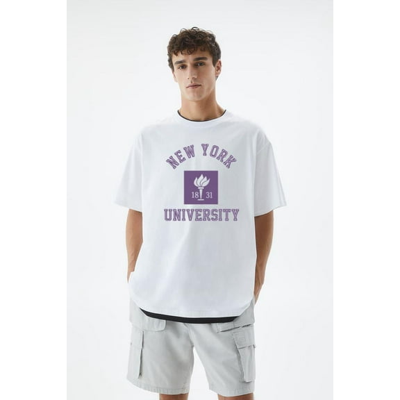 Retro NYU College Vintage New York University T-Shirt, for men & women, up to size 5XL