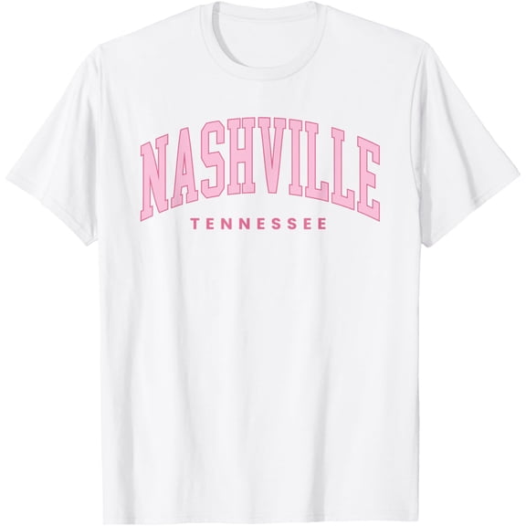 Retro Nashville Tennessee Vintage Preppy Throwback Girls Kid T-Shirt