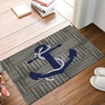 thumbnail image 1 of Retro Nautical Anchor Mats for Front Door Entry Front Porch Doormat Non-Slip Carpet Rugs Floor Mat Decorative for Home Bathroom Kitchen Indoor 18x30 Inch, 1 of 6