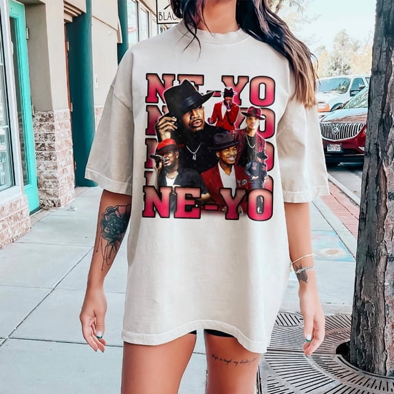 Retro Ne-Yo Shirt For Fan, Ne-Yo Unisex Graphic T-shirt