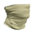 thumbnail image 1 of Retro Neck Gaiter, Diamond Line Pattern, Unisex, Yellow and Cream, by Ambesonne, 1 of 3