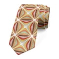 thumbnail image 1 of Retro Necktie, Colorful and Geometric, Dress Tie, 3.7", Multicolor, by Ambesonne, 1 of 3