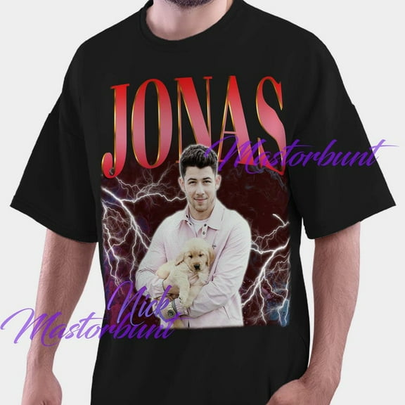 Retro Nick Jonas Brother Shirt, 20th Anniversary Of Jonas TShirt, Living The Dream Tour 2025 Tee, Jonas Fan Merchandise Comfort Colors Tees