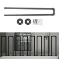 thumbnail image 1 of Retro Non-Slip Safety Stair Handrail Kit U-Shaped Railing Indoor/Outdoor 100cm, 1 of 13