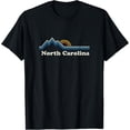 thumbnail image 1 of Retro North Carolina NC T Shirt Vintage Mountains Tee T-Shirt- Classic Hiking shirt Unisex 100% Cotton Crew Neck T-Shirt Breathable Casual Everyday Wear Affordable Graphic Soft Cheap t shirts, 1 of 8