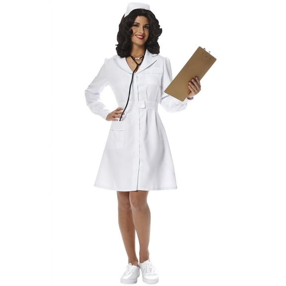 Retro Nurse Adult Costume