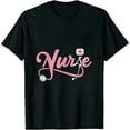 thumbnail image 1 of Retro Nurse Gifts Nurse Week Gifts Womens Funny Nurse T-Shirt, 1 of 5