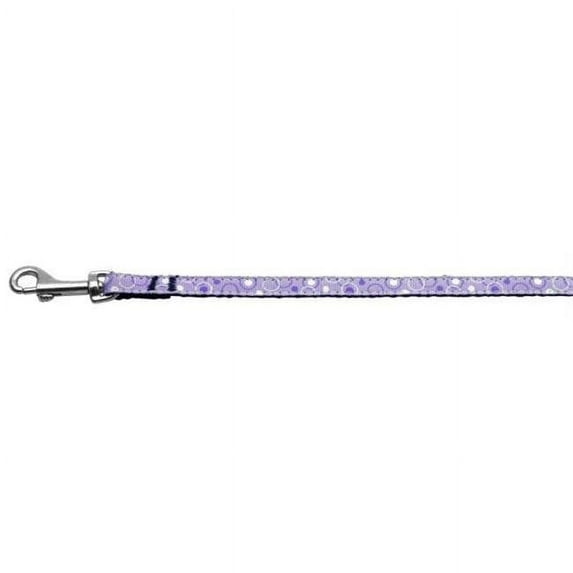 Retro Nylon Ribbon Collar Lavender .38 wide 4Ft Lsh