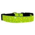 thumbnail image 1 of Retro Nylon Ribbon Collar Lime Green Sm, 1 of 1