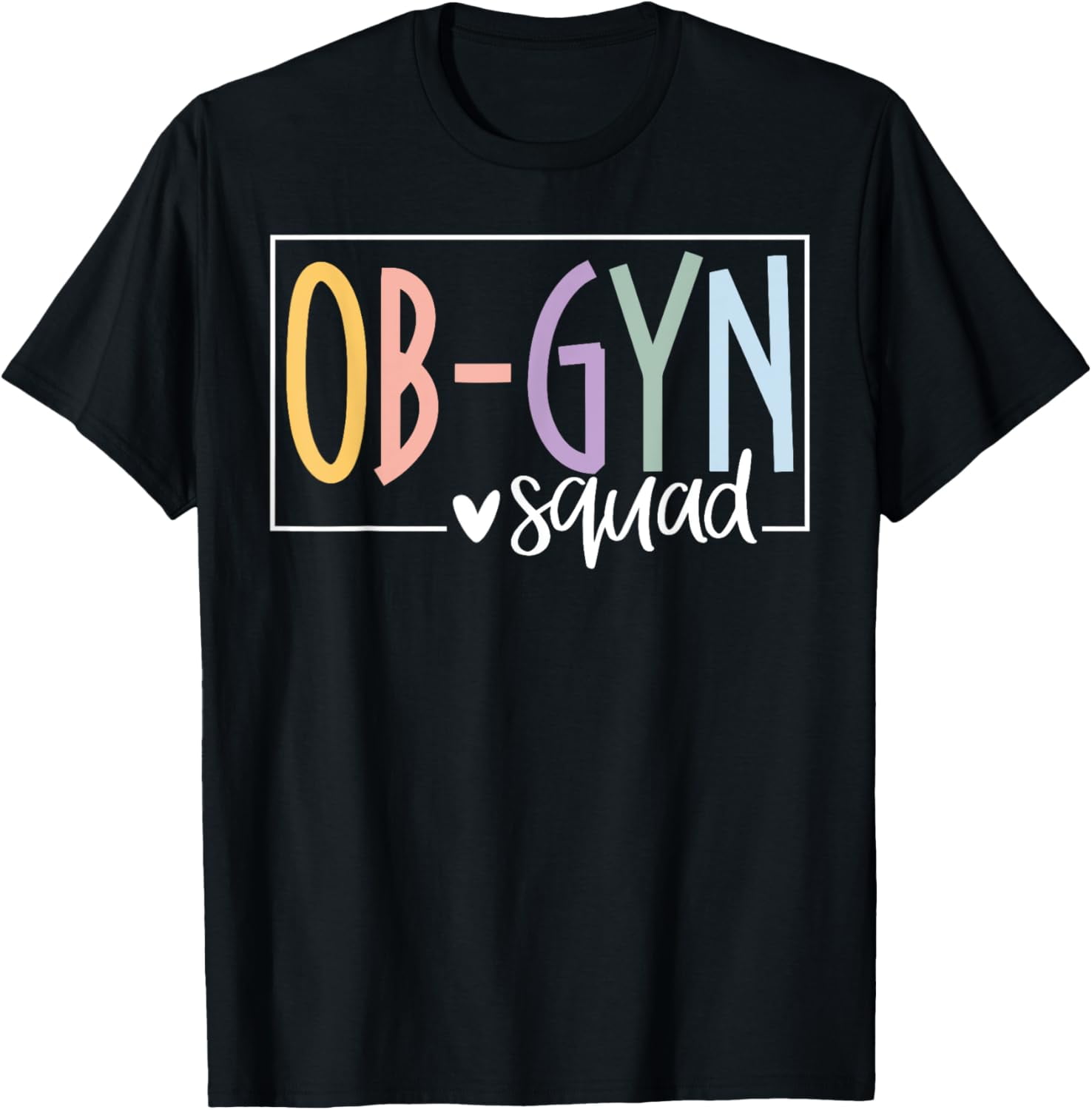 Retro OBGYN Squad Obstetrician Gynecologist Nurse OB GYN T-Shirt ...