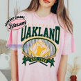 thumbnail image 1 of Retro Oakland Baseball 1968 Comfort Colors T-Shirt, MLB Athletics Shirt,Blossom color,size 3XL, 1 of 5