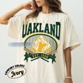 thumbnail image 1 of Retro Oakland Baseball 1968 Comfort Colors T-Shirt, MLB Athletics Shirt,Ivory color,size M, 1 of 5
