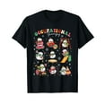 thumbnail image 1 of Retro Occupational Therapy Christmas Snowman OT OTA Women T-Shirt,Women's short-sleeved T-shirt celebrating the coming of Christmas, 1 of 1