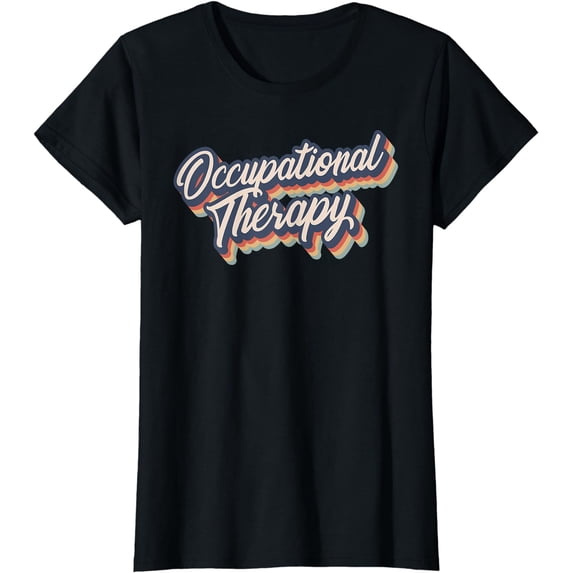Retro Occupational Therapy OT Occupational Therapist T-Shirt