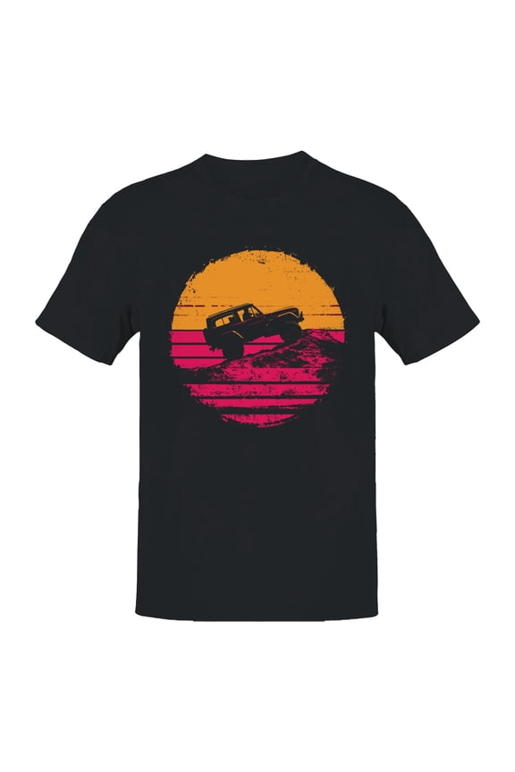 Retro Off-Road Adventure Men's T-shirt