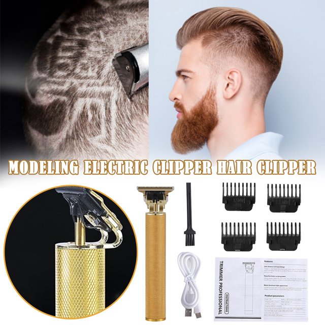 Retro Oil Head Adult Electric Hair Clipper Men'S Hair Clipper