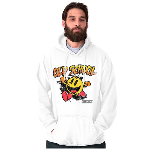 Retro Old School Arcade Game PACMAN Hoodie Sweatshirt Women Men Brisco Brands X