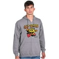 thumbnail image 1 of Retro Old School Arcade Game PACMAN Unisex Plus Size Zip Hoodie Brisco Brands 2X, 1 of 5