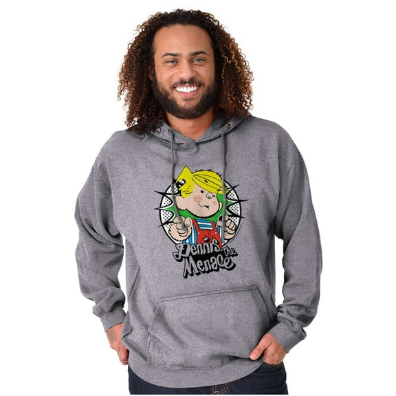Retro Old School Dennis The Menace Hoodie Sweatshirt Women Men Brisco Brands S