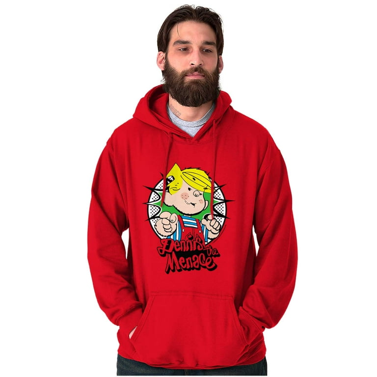 Retro Old School Dennis The Menace Hoodie Sweatshirt Women Men Brisco Brands S