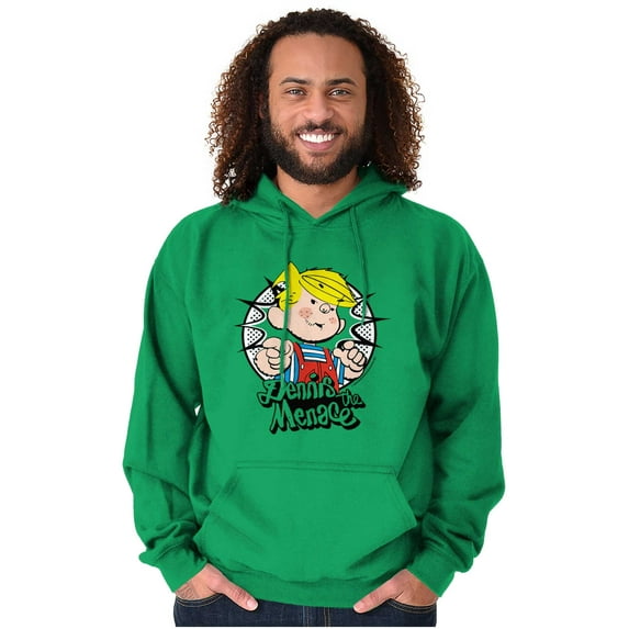Retro Old School Dennis The Menace Hoodie Sweatshirt Women Men Brisco Brands X