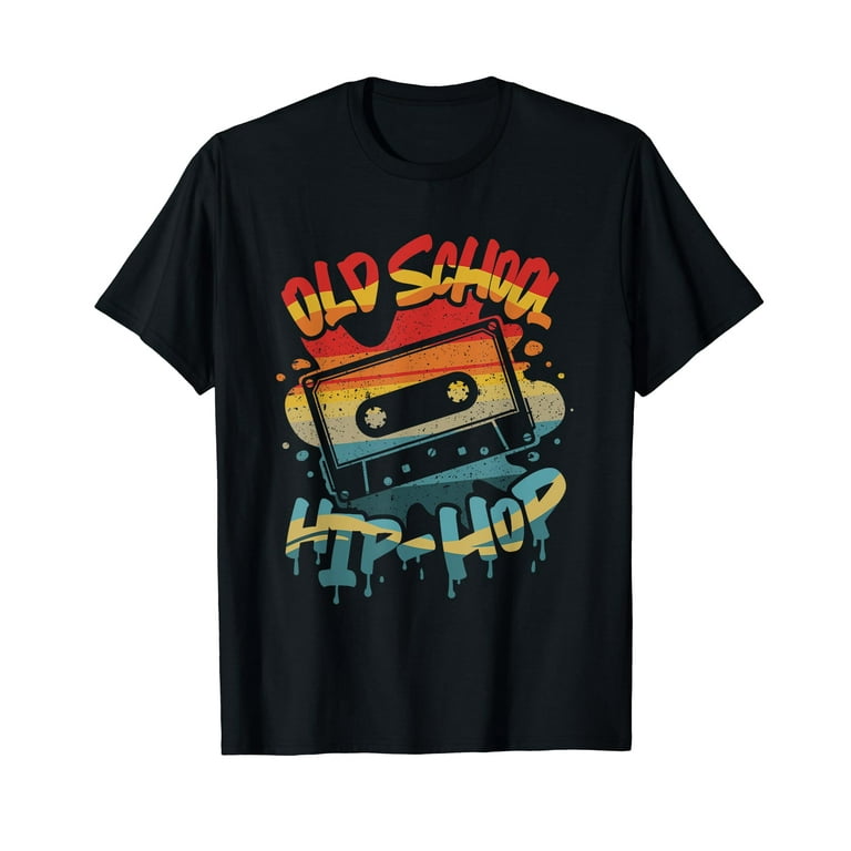 Old School Hip Hop 80s 90s Mixtape Graphic T Shirt Old School Hip Hop 80s 90s Mixtape Graphic T Shirt