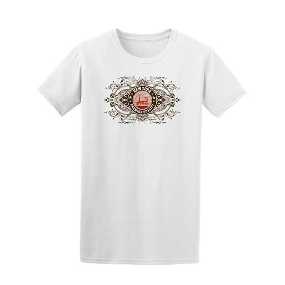 Retro . Old Train New York  Tee Men's -Image by Shutterstock
