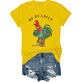thumbnail image 1 of Retro Oo-de-lally Singing Rooster T-Shirt, Oo-de-lally Rooster T-Shirt, Retro Singing Rooster Shirt, Retro Singing Rooster, 1 of 7