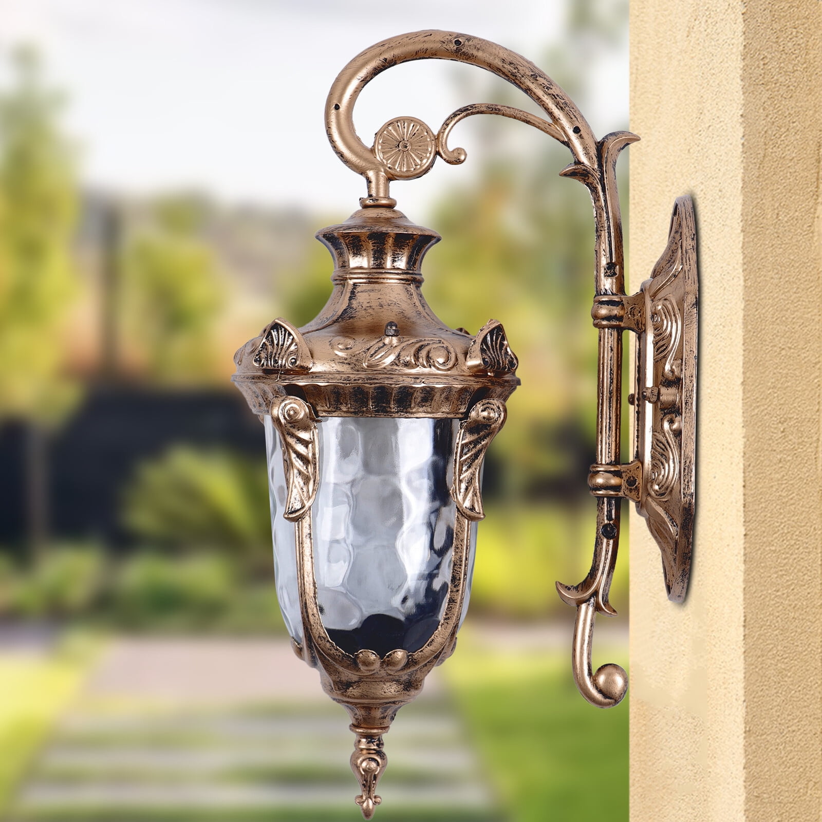 110-240V Outdoor Wall Light Fixture Exterior Lighting Porch Patio Wall Sconce Lamp for Entrances, Gates