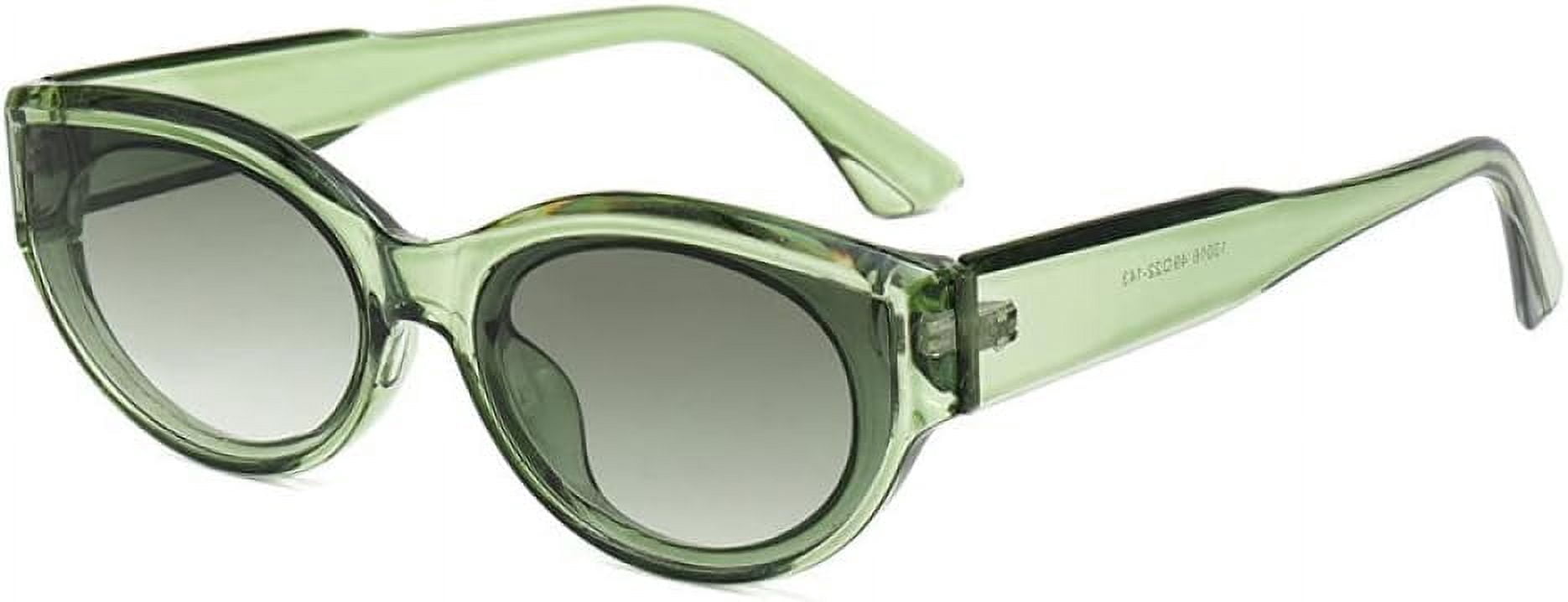 Retro Oval Frame Sunglasses Sunglasses Glasses UV400 Eyewear 