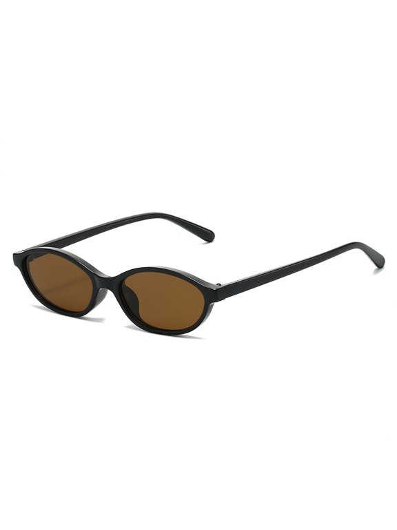 Retro Oval Full-Frame Sunglasses for Women Vintage Style UV Protection Sun Glasses in 5 Colors