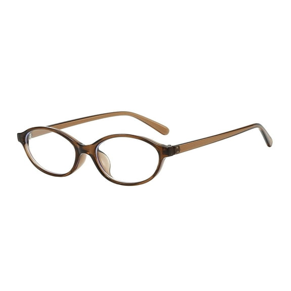 Retro Oval Shaped 90s Style Glasses for Small Faces with Blue Light Filtering Technology and Classic Design