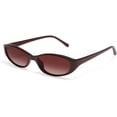 thumbnail image 1 of Retro Oval Sunglasses for Women 2026 90s Small Chic Cat Eye Sun Glasses Sunnies Lightweight Shades, 1 of 9