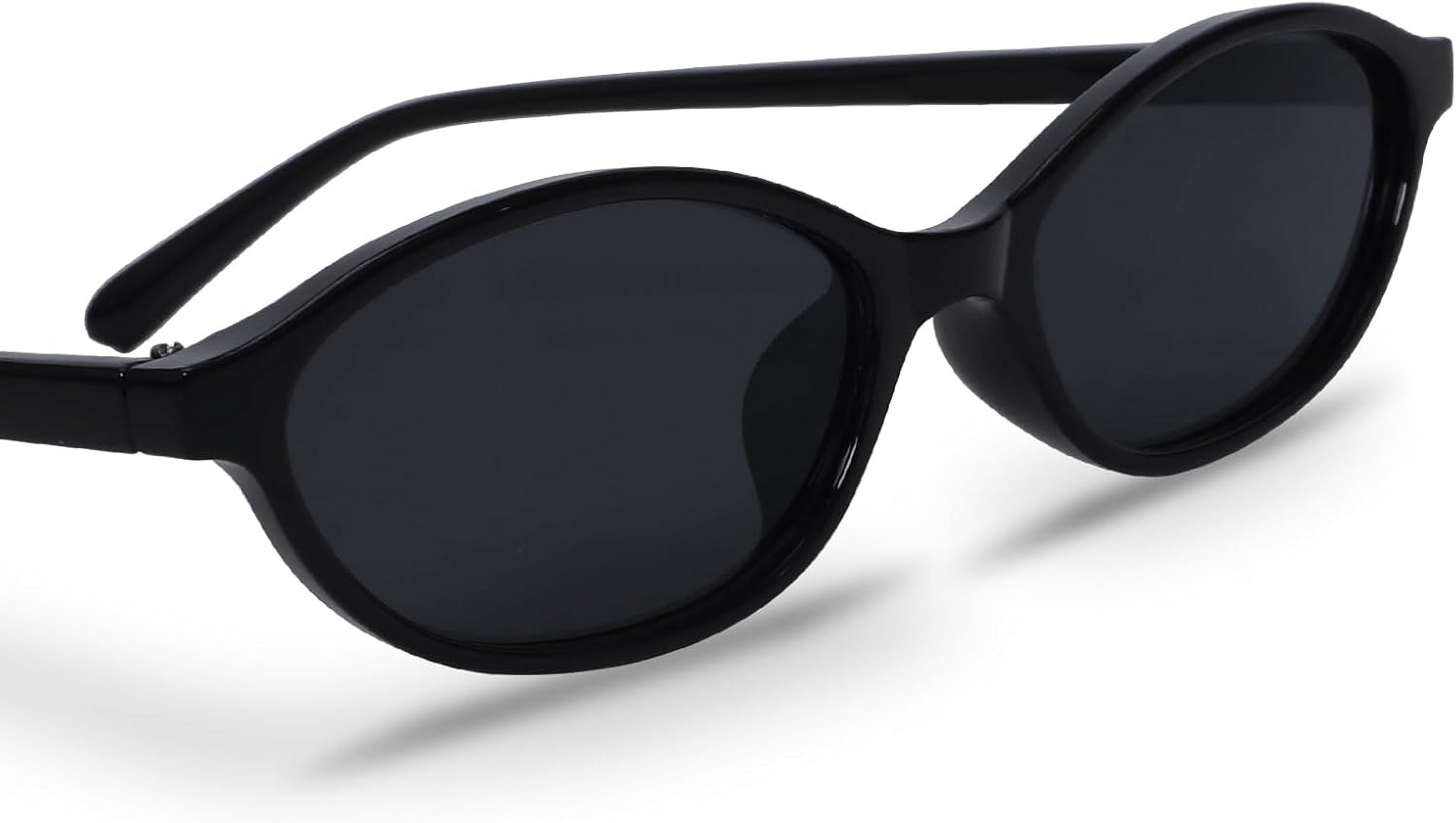 Sunglasses For Women Retro Oval Cat Eye – Y2K 90s Style 