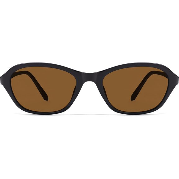 Retro Oval Sunglasses for Women Trendy Eye Narrow Chic Y2K 90s Sunnies SJ2685