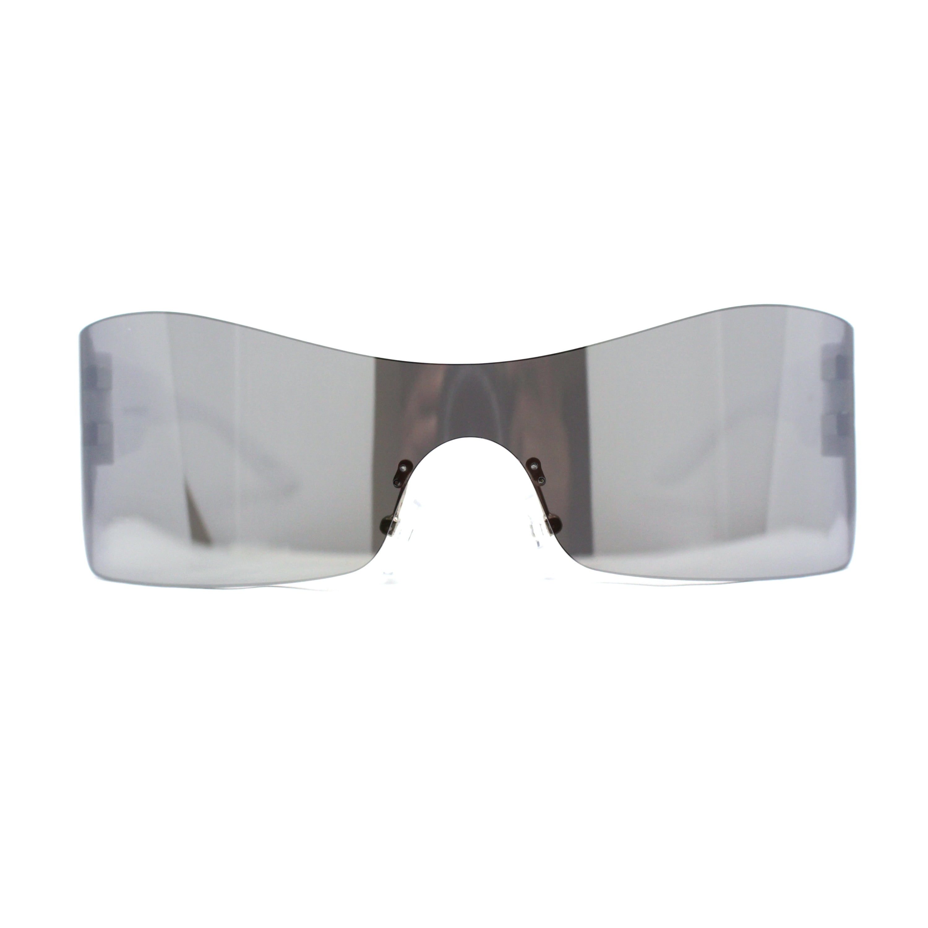White Oakley wraparound sport sunglasses Oakley Eyewear M2 FRAME XL - Sunglasses - polished white  main image 3