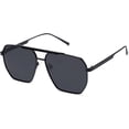 thumbnail image 1 of Retro Oversized Square Polarized Sunglasses for Women Men Vintage Shades Classic Large Metal Sun Glasses, 1 of 9