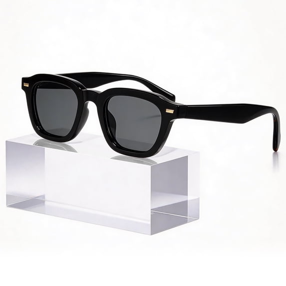 Whiteleopard Retro Oversized Square Sunglasses with UV400 Protection, Stylish Outdoor Eyewear for Driving and Vacation