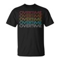 thumbnail image 1 of Retro Overtime TShirt, 1 of 6