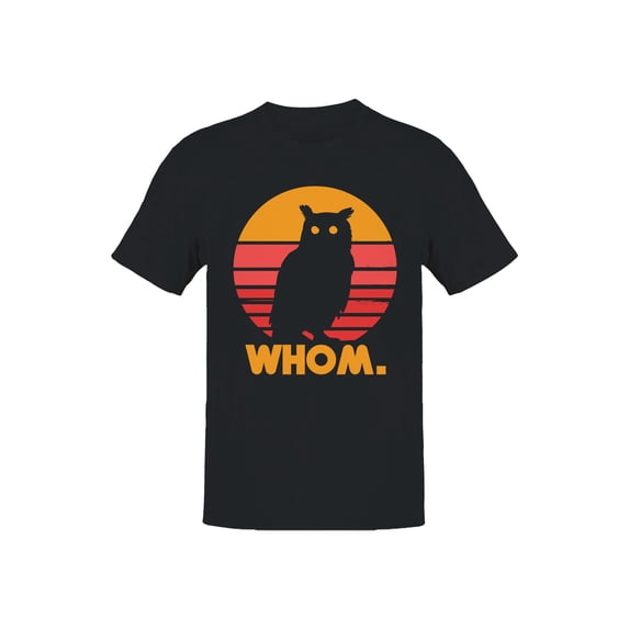 Retro Owl Silhouette Men's T-shirt