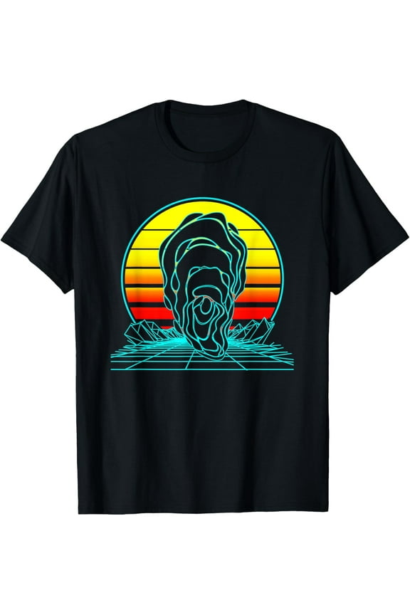 Retro Oyster Vaporwave T-Shirt